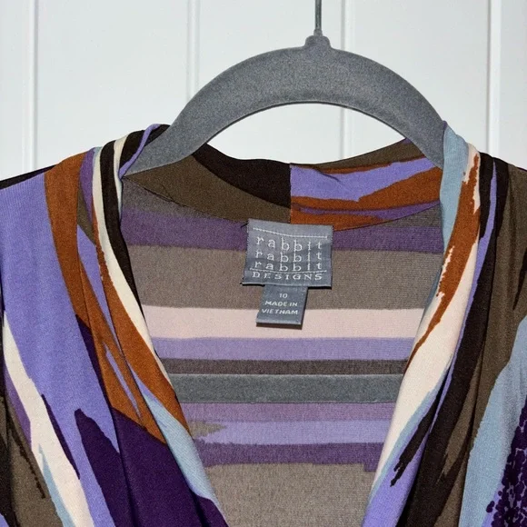 Rabbit Rabbit Rabbit Multicolor Striped Dress - Picture 10 of 10